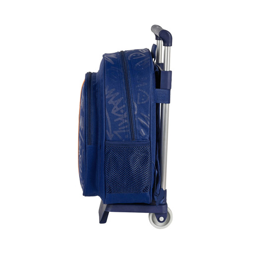 Mochila Safta M020b, branca, tamanho padrão unissex infantil