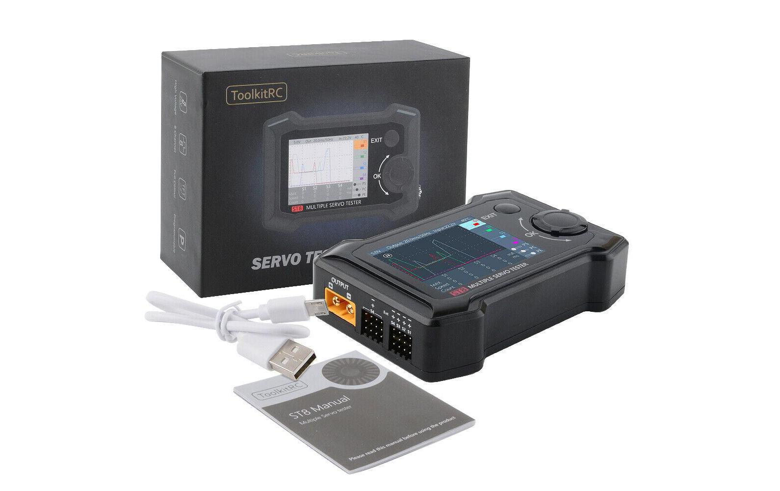Servotester ST8 AdvancedUniverseller Servotester mit Display