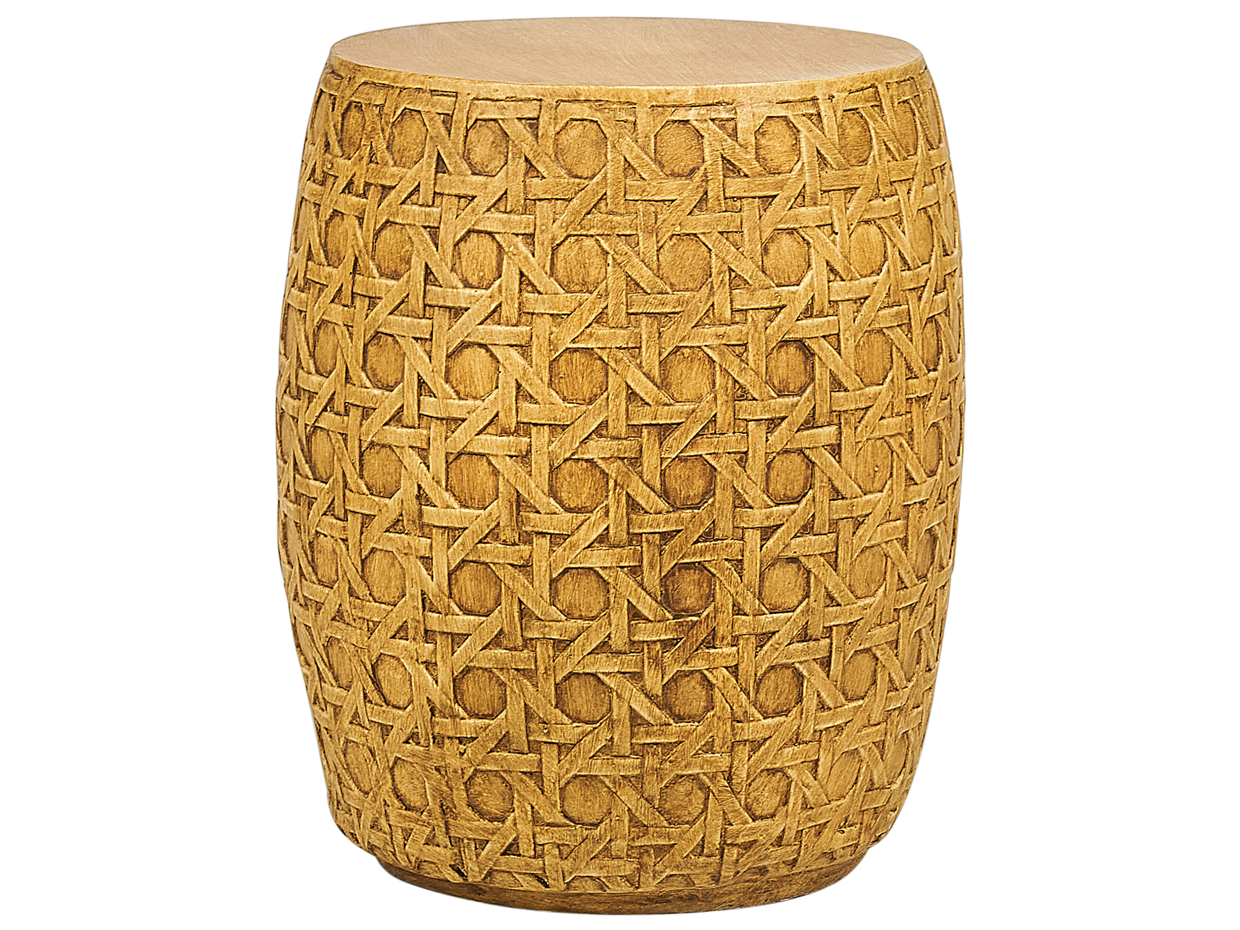 Bijzettafel SADOLE 32 cm 32 cm Natuurlijk