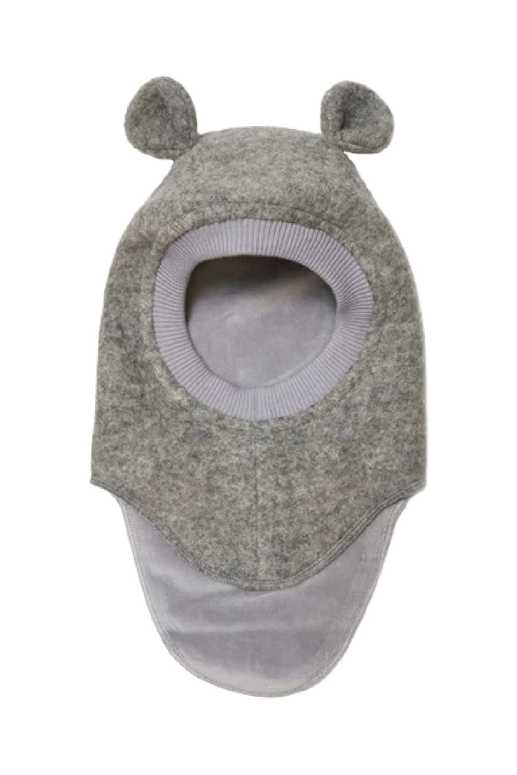 Huttelihut Balaclava Ears Wool 6152 1220 medium grey melange