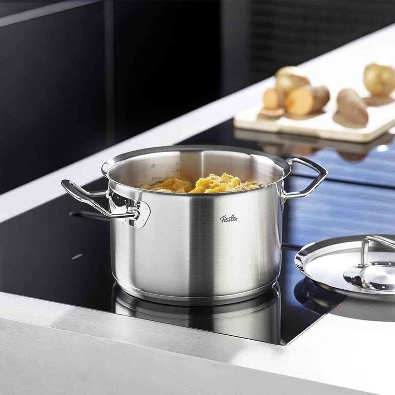 Fissler Original Profi Collection 2022 5 Delig Steelpan RVS deksels