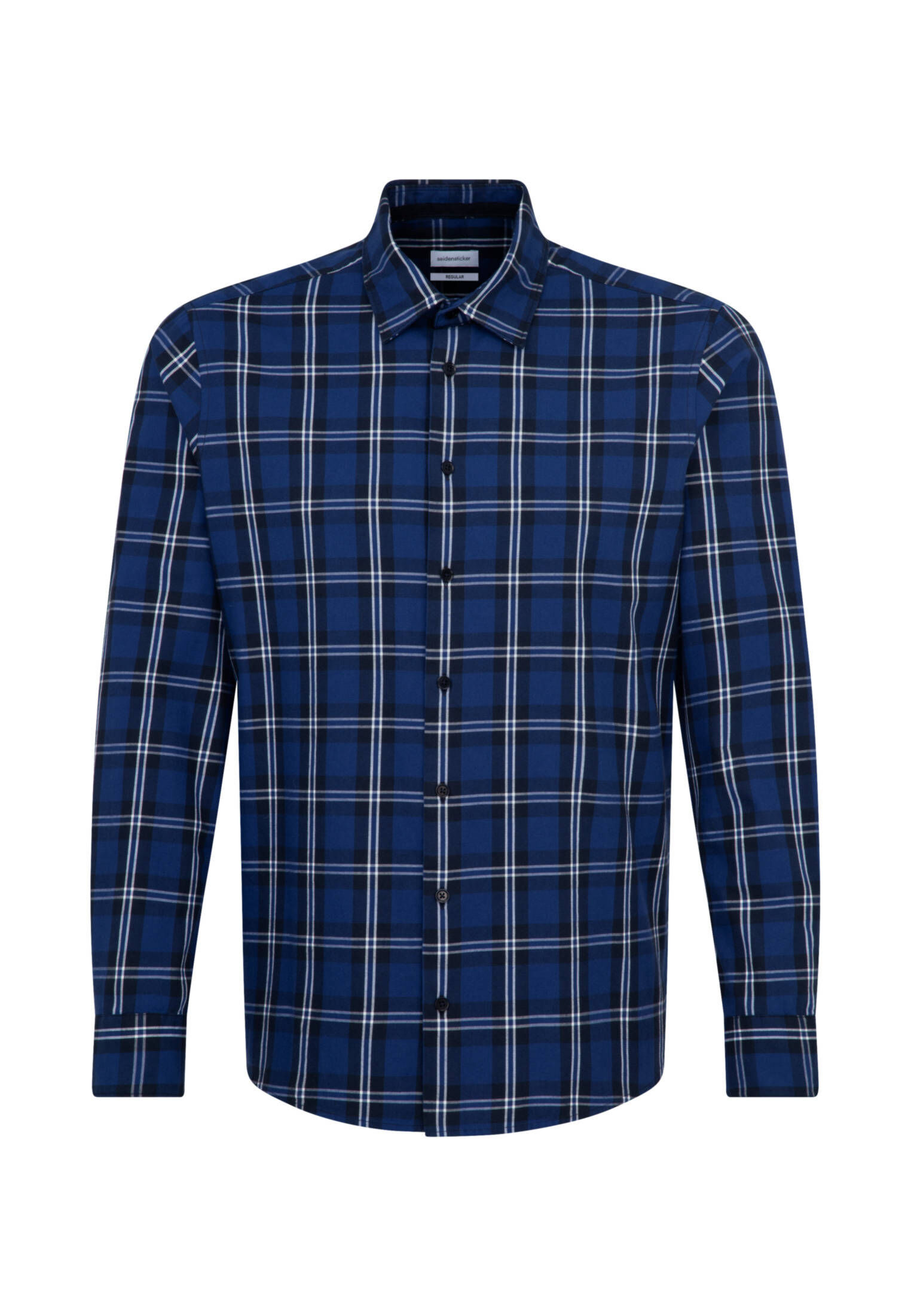 Seidensticker| Herren Casual Hemd Schwarze Rose