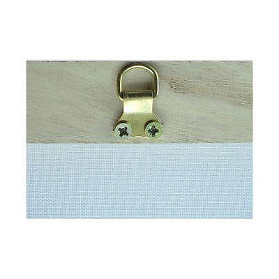 Lot de 4 anneaux de suspension avec vis à bois.