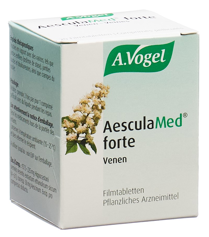 AESCULAMED forte Venen Filmtabl Glas 20 Stk