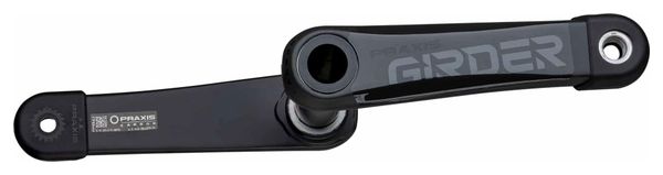 Manivelles Praxis Girder Carbon Direct Mount (Sans Boîtier) Noir
