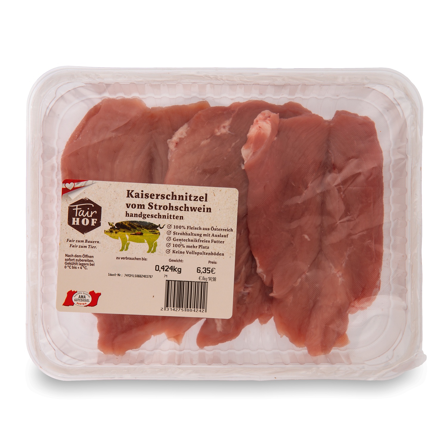 FairHOF Kaiserschnitzel