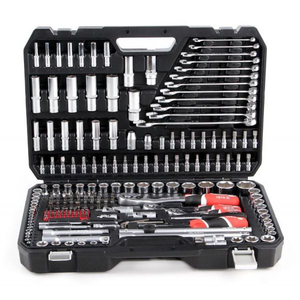 YATO Conjunto de Chaves de Roquete 216 Pcs YT-38841 - 408098