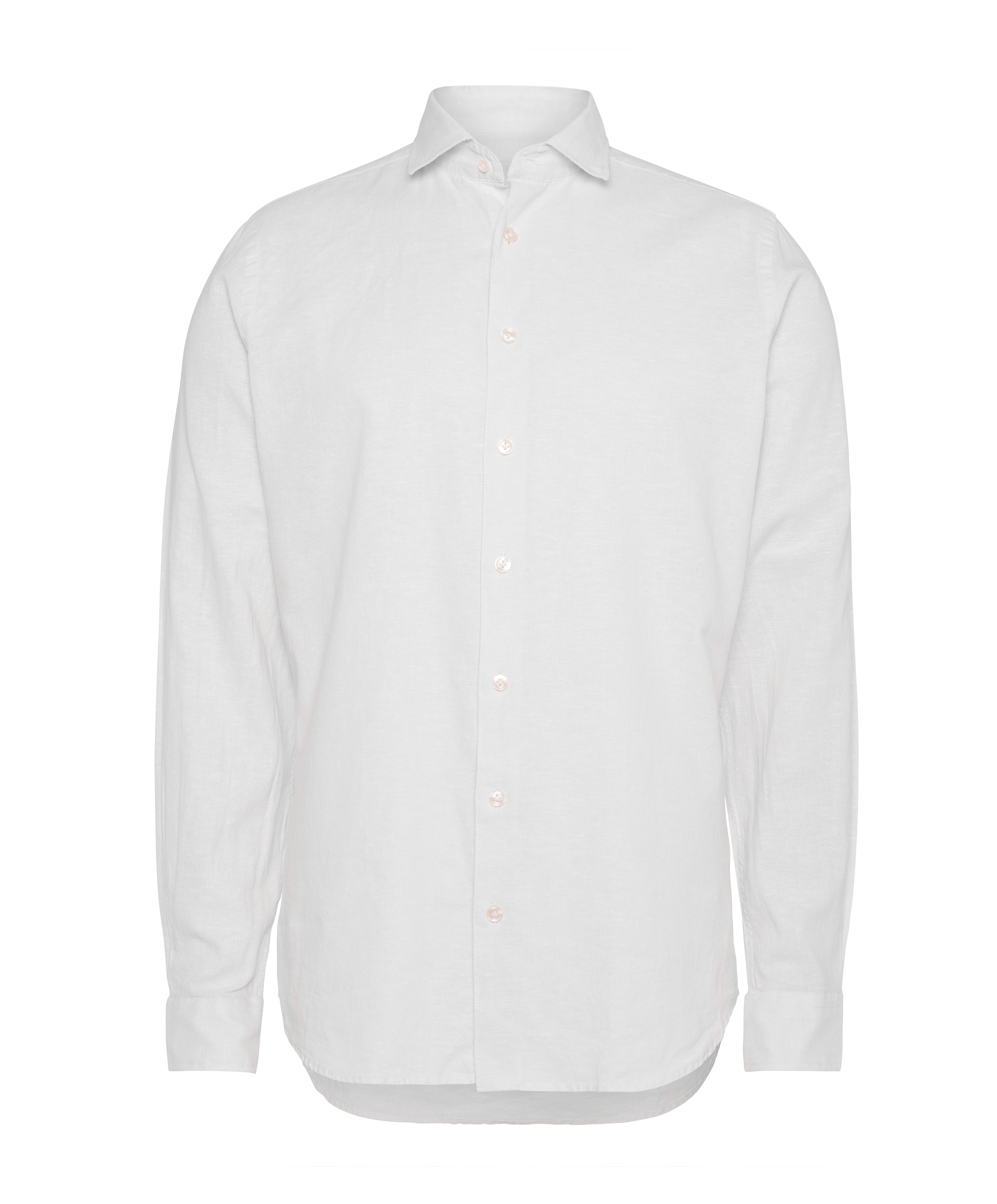 Born with appetite Heren overhemd lange mouw beige