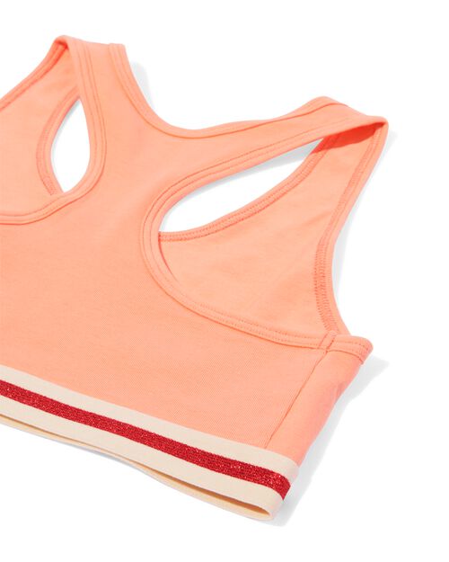 2 croptops enfant coton stretch lilas