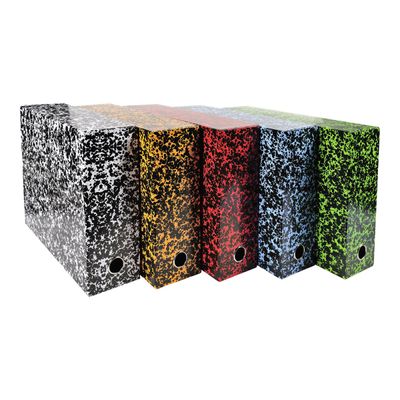 Exacompta Annonay - Boîte de transfert - dos 90 mm - toile - disponible dans différentes couleurs