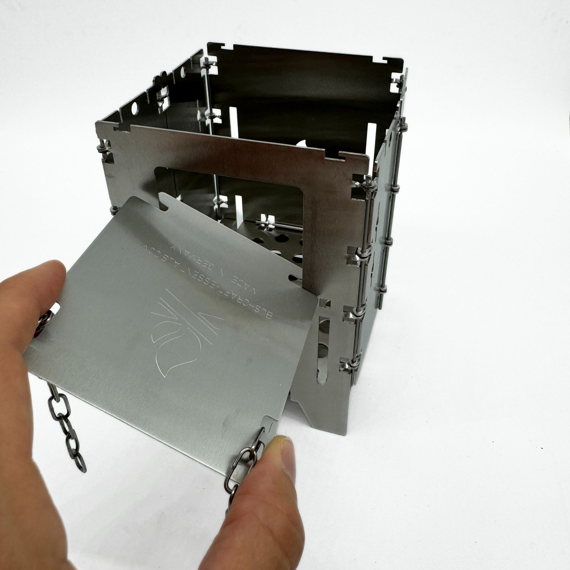 Holzrutsche Bushbox LF Titanium
