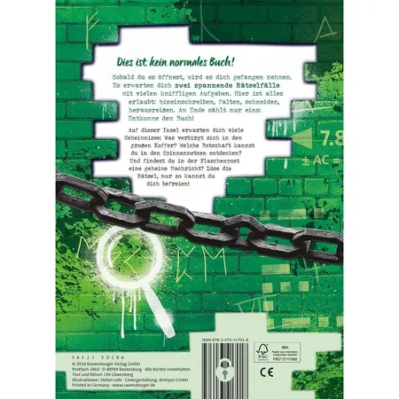 Ravensburger Exit Room Rätsel - Gefangen auf der Insel
