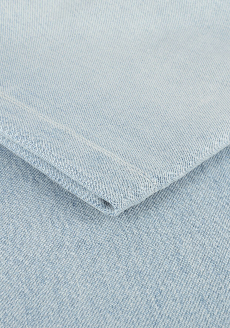 blauwe agolde jeans vana fold jean