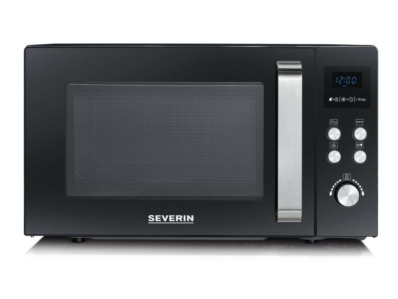 Severin Mikrowelle mit Grill MW 7752 Schwarz 900 W Mikrowelle