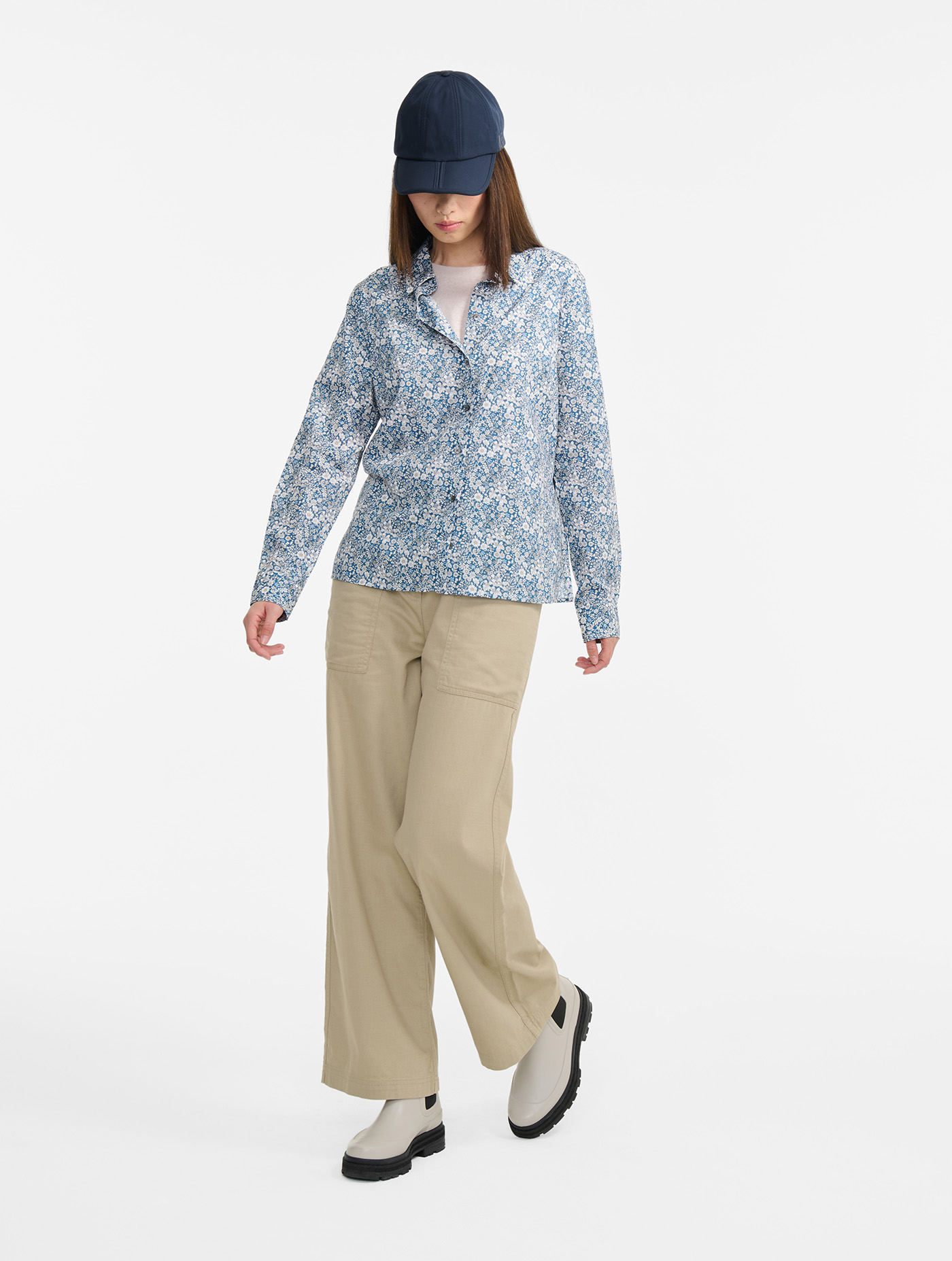 Chemise imprimée en tissu Liberty MARAIS PR