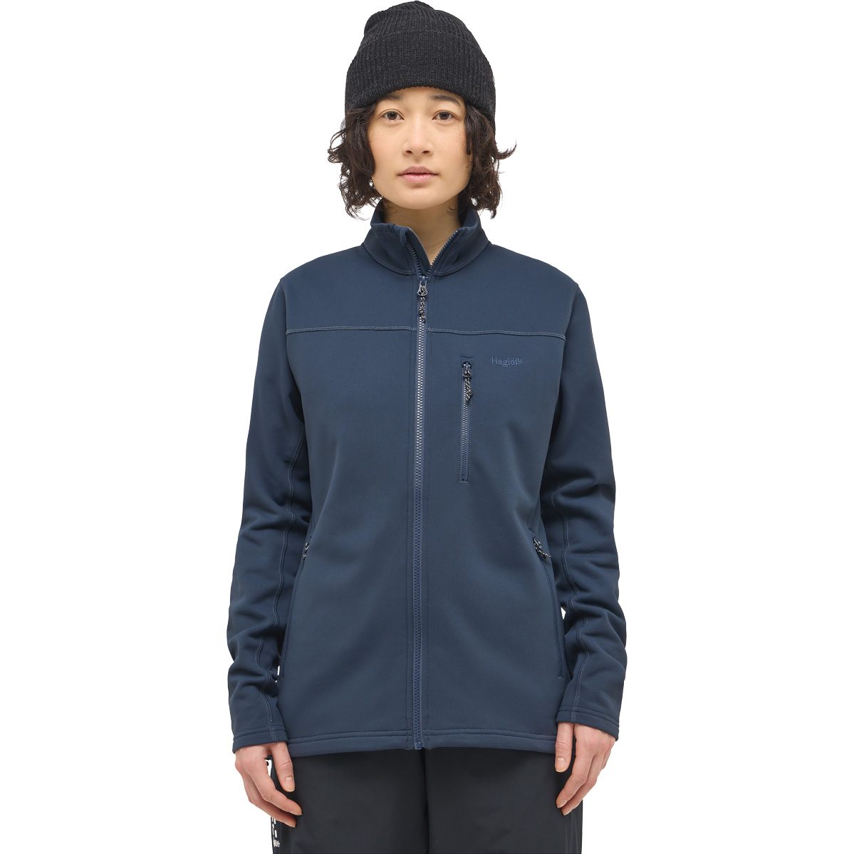 Haglöfs Rosson Mid Fleecejacke Damen tarn blue