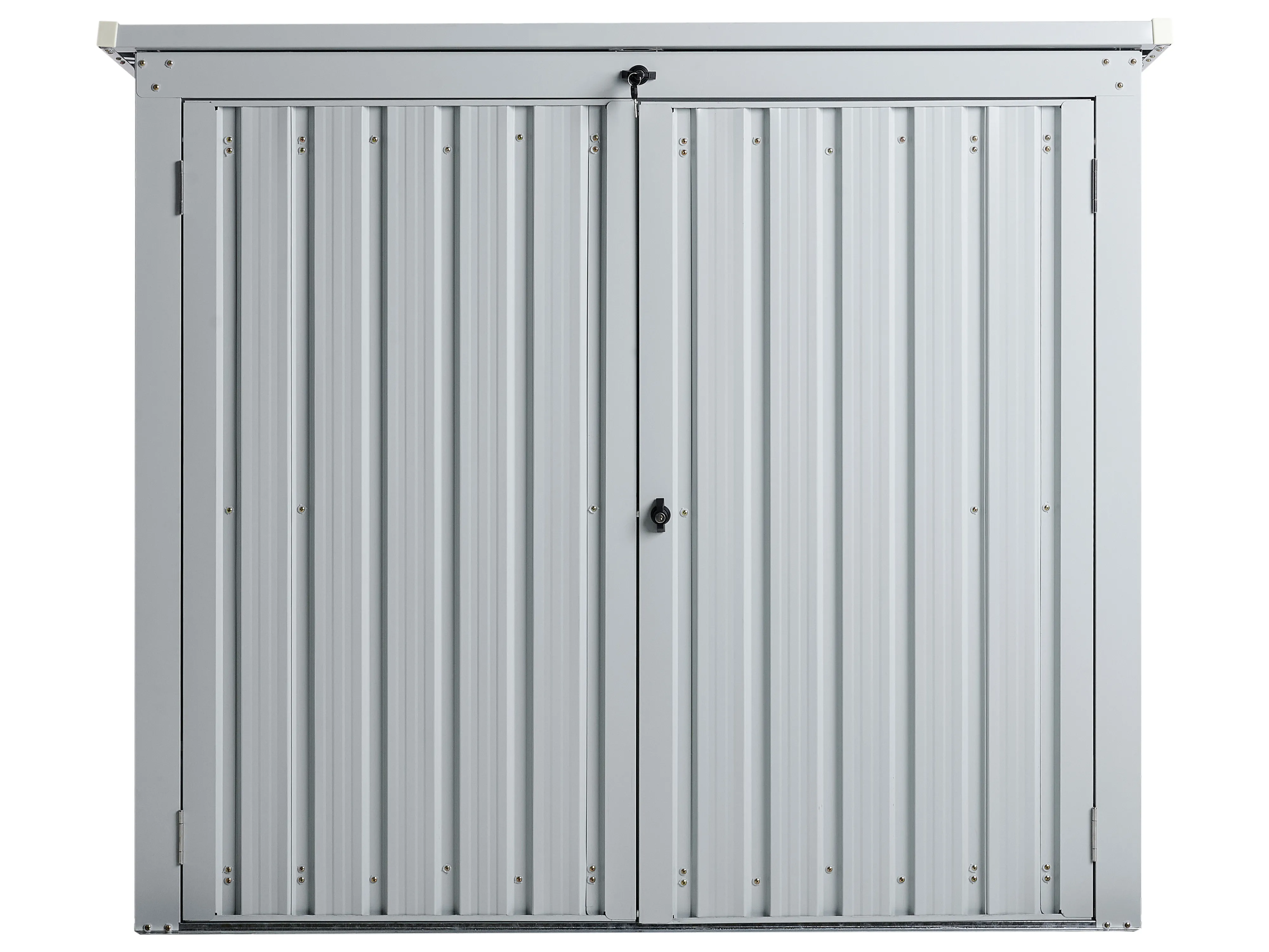 Gereedschapsschuur MOENA 158 cm 96 cm Lichtgrijs
