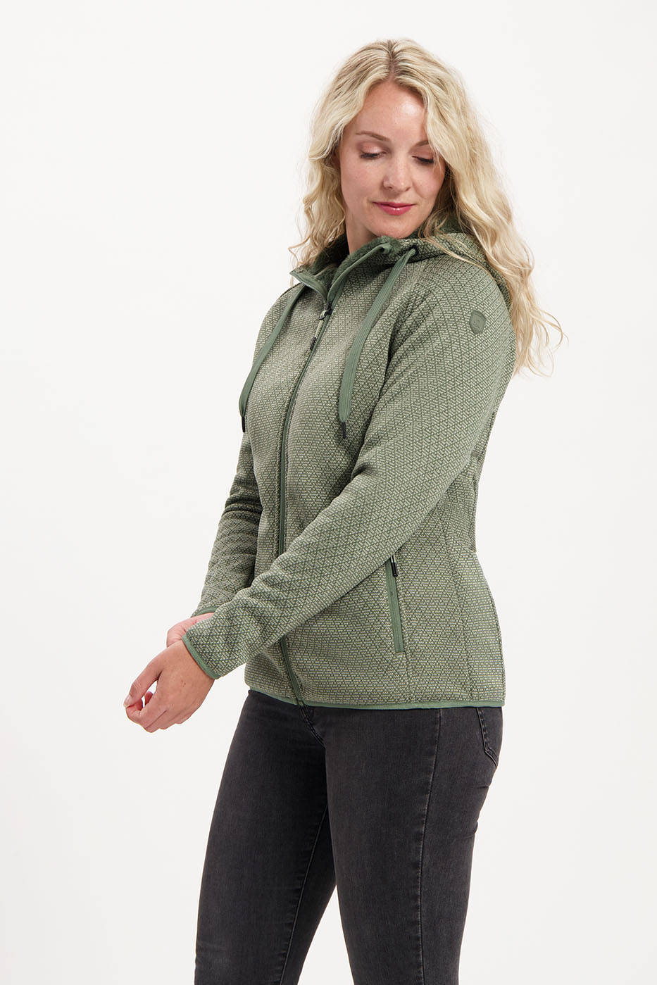 Kjelvik outdoor vest Eloise lichtgroen