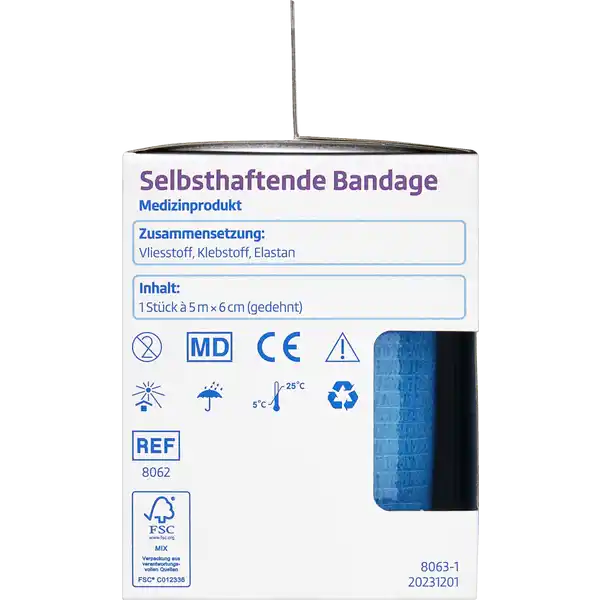 Selbsthaftende Bandage