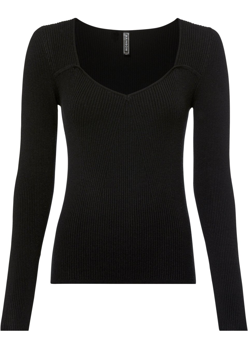 T-shirt en maille style corset
