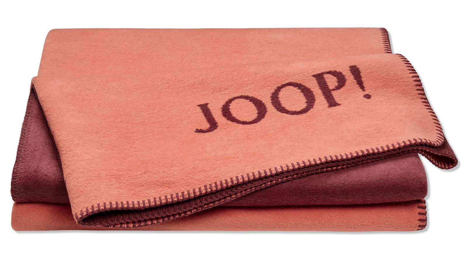 JOOP! Wohndecke UDF 150 x 200 cm orange/rot