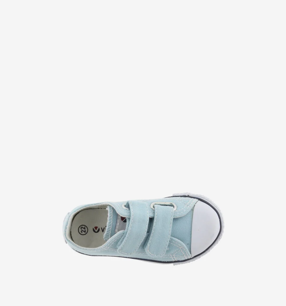 TRIBU BASKET SCRATCH TOILE Baskets sport en toile pour enfant CELESTE