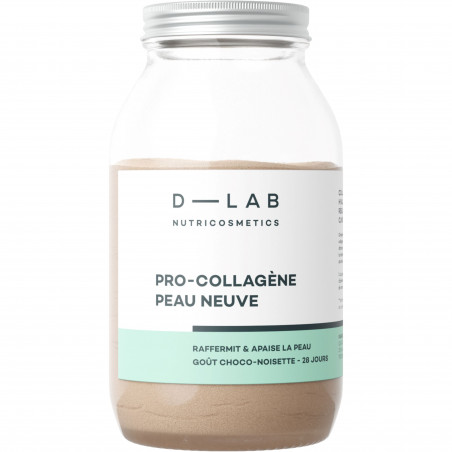 D-LAB NUTRICOSMETICS Pro-Collagène peau neuve Choco-Noisette 1 mois