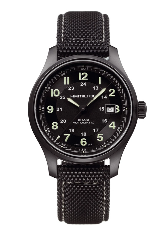 Hamilton Khaki Field Automatikuhr Titanium H70575733