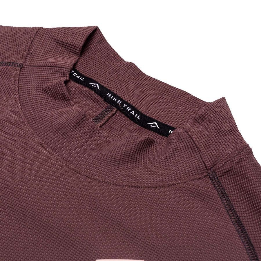 Nike Haut Running Dri-FIT Trail - Violet/Gris