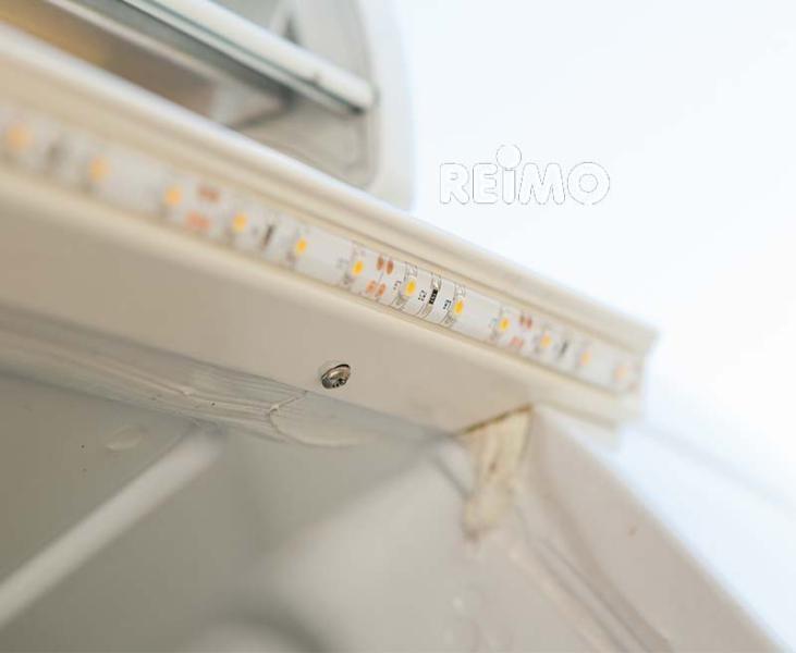 Dometic RainTec RT 100 LED-Regenrinne für Schiebetüren Fiat Ducato weiß