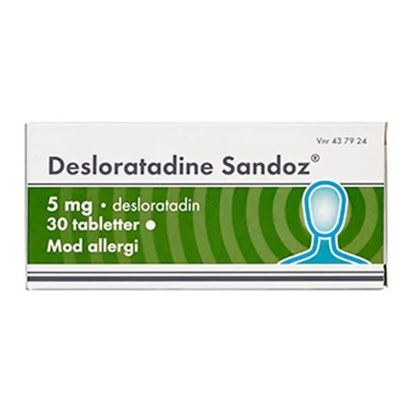 Desloratadin 5 mg - 30 tabletter