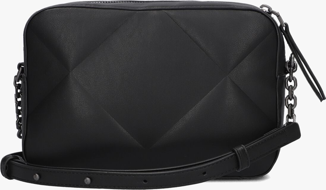 CALVIN KLEIN zwarte calvin klein schoudertas re-lock quilt camera bag