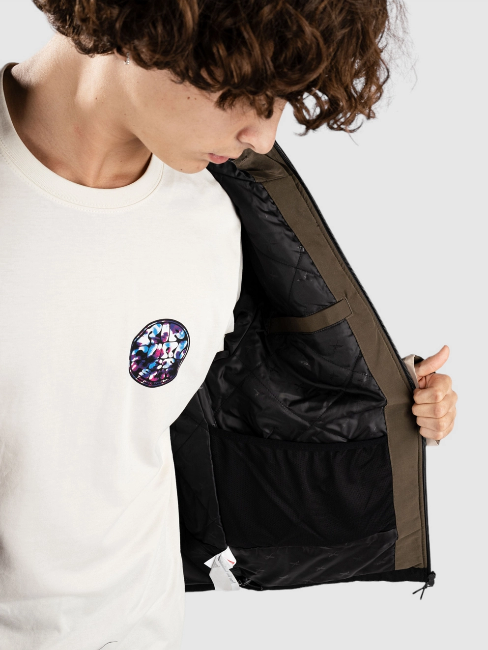 Iriedaily Nilas Anorak black olive