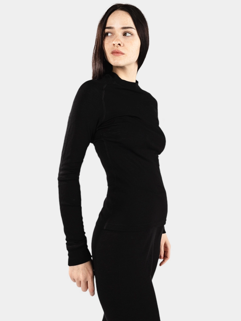 Thermowave Merino Warm Base Layer Top black