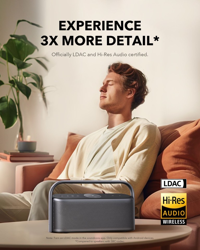 Anker - Højtaler - Soundcore Motion X600 B2C - Sort