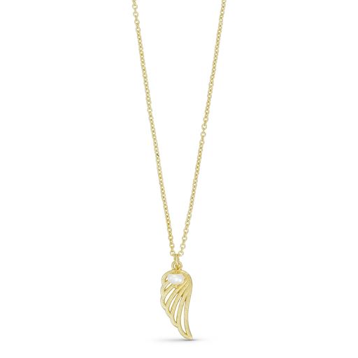 Pure By Nat Vinge Halskæde, Gold Plated, 42 cm
