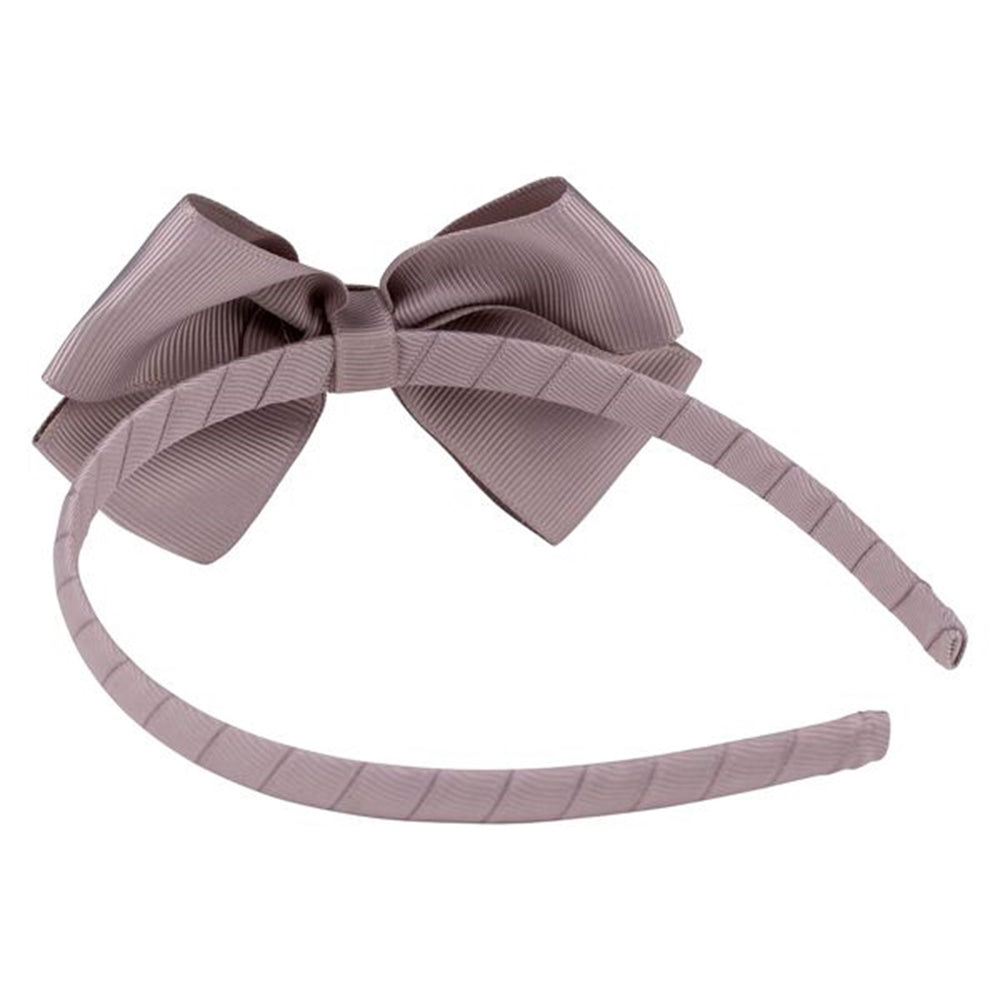 Hårbøjle 11 cm Grå - Bow's by Stær → Luksusbaby.dk