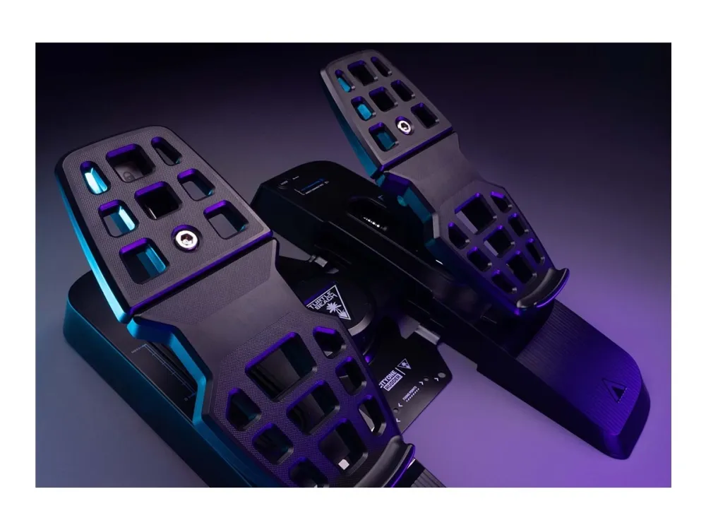 Turtle Beach VelocityOne Rudder - Pedaler - kablet - for PC, Microsoft Xbox One, Microsoft Xbox Series S, Microsoft Xbox Series X