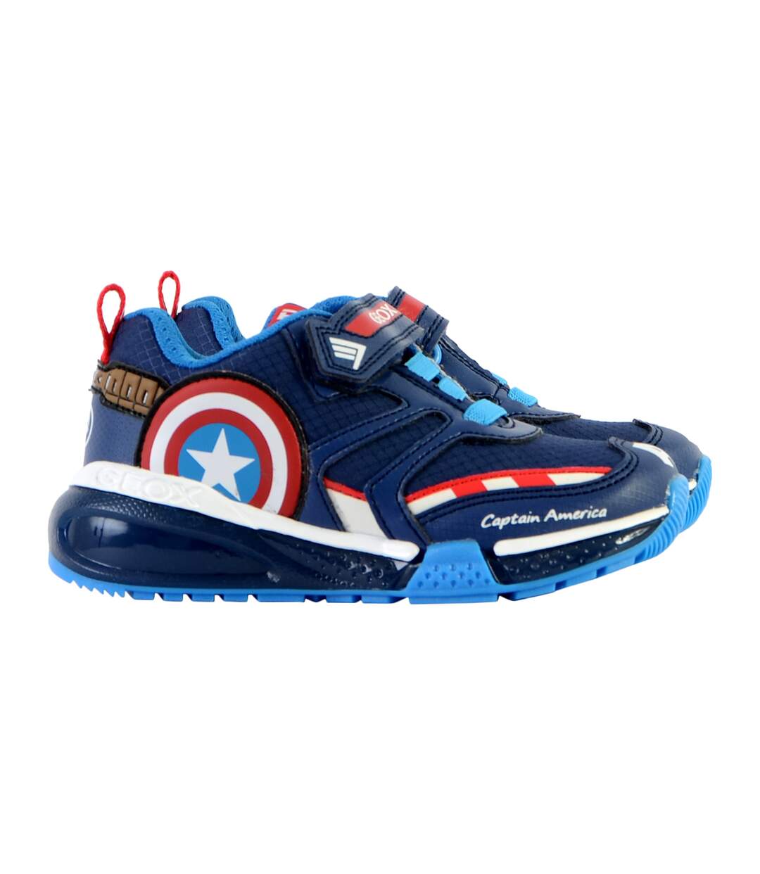 Basket Cuir Enfant Geox Bayonyc