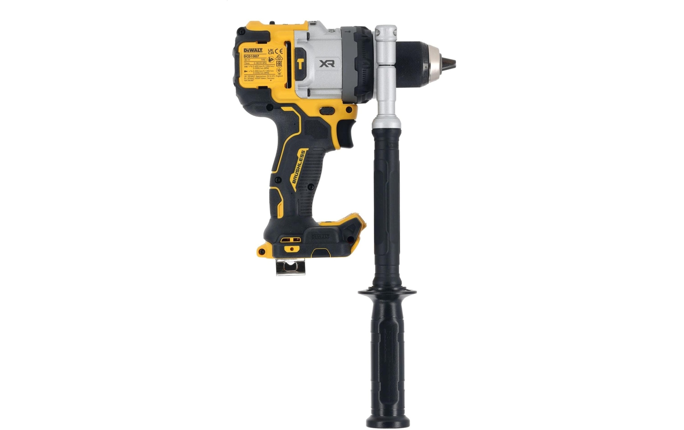 DeWalt Akku-Schlagbohrschrauber »18 V DCD1007NT-XJ Ohne Akku« Softgriff, LED