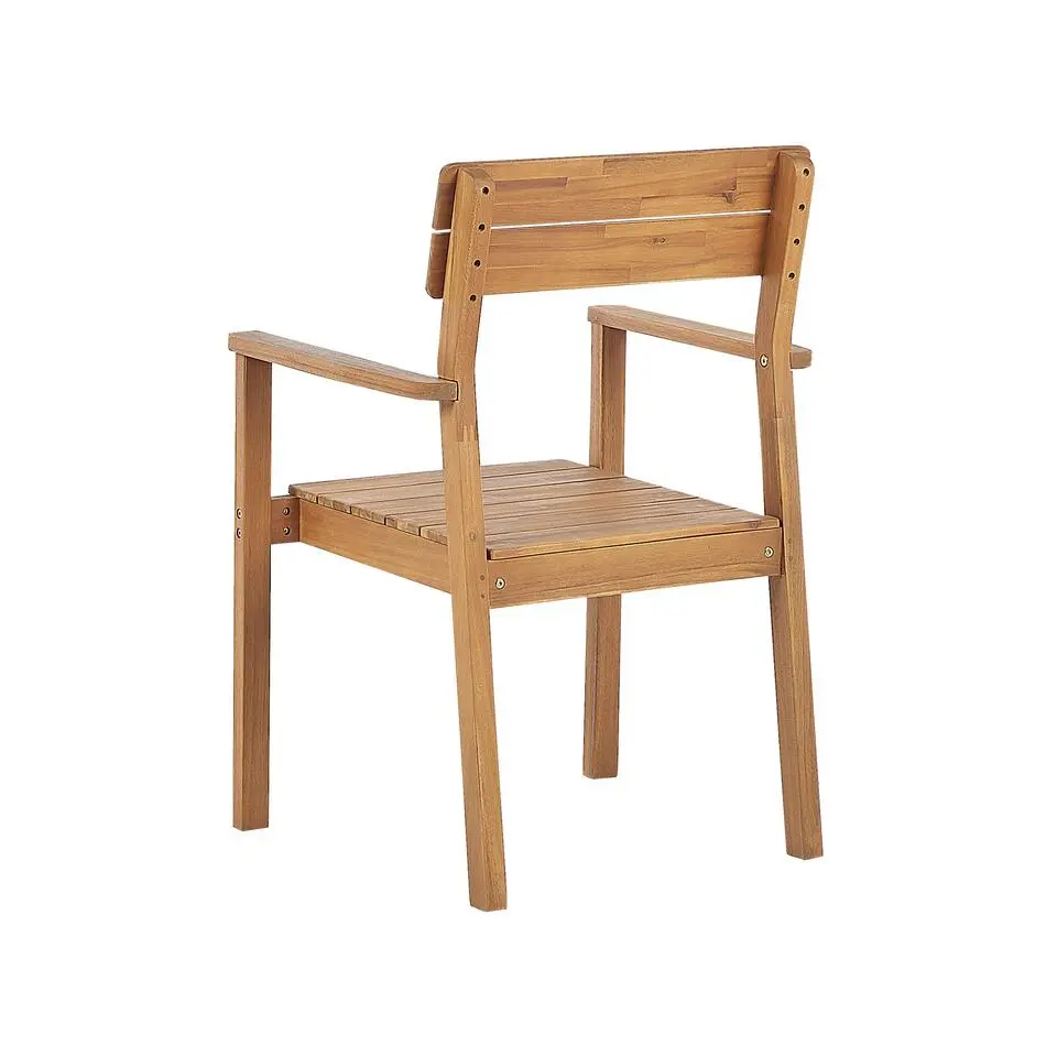 FORNELLI - Tuinset voor 6 - Lichte houtkleur - Acaciahout