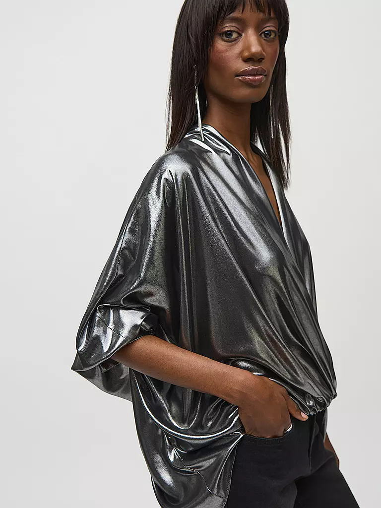 JOSEPH RIBKOFF Bluse silber