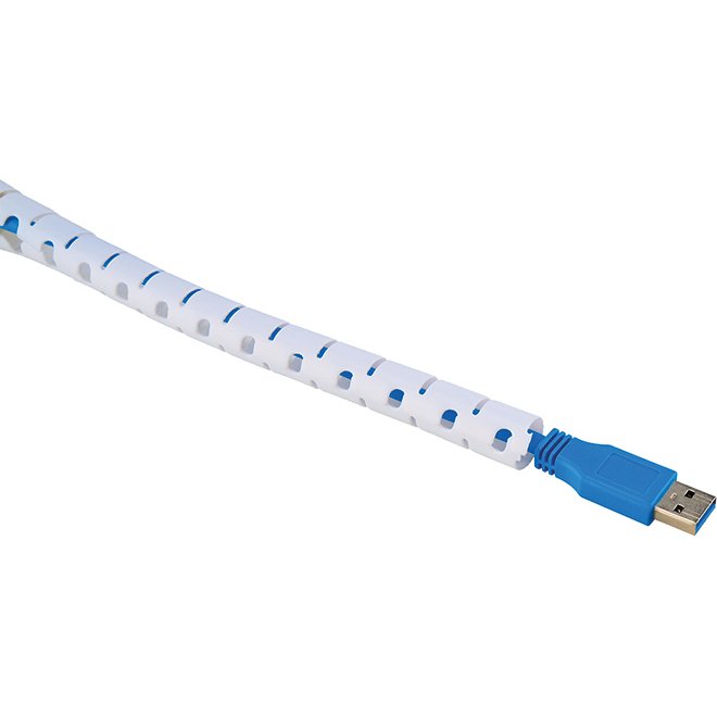 Neomounts ADS06-140WH Gaine de câble - pour 1-3 câbles - universelle