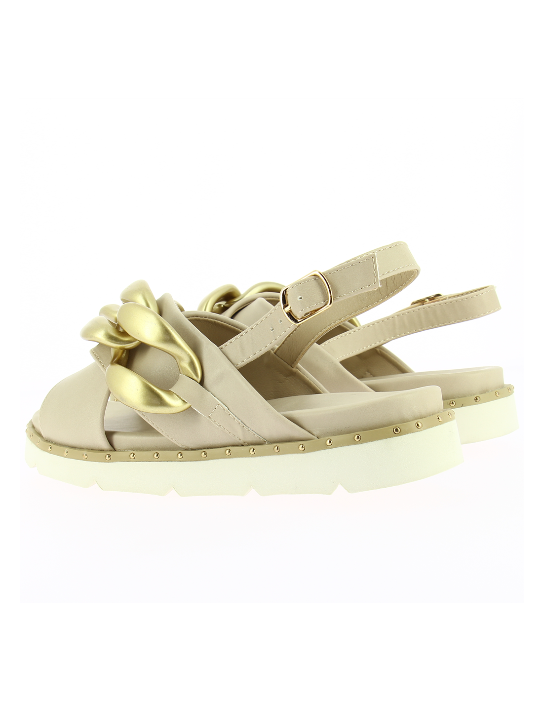 kharisma sandales femme Tulipe Nude