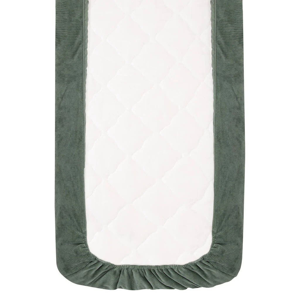 Tuck-Inn all season wiegdeken Forest Green velvet rib