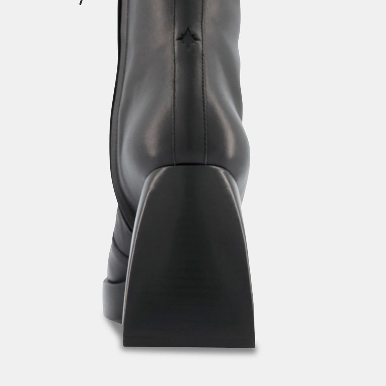 Nodaleto Bottines en Cuir Appo noires - Talon 8 cm