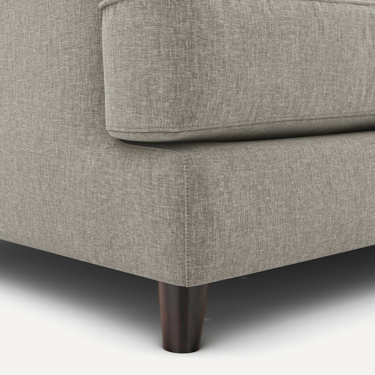 AM.PM<br>Sofá compacto de 2 lugares em veludo chenille, Alwine
