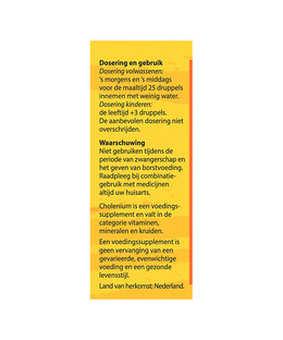 Bloem Cholenium Druppels 50ML