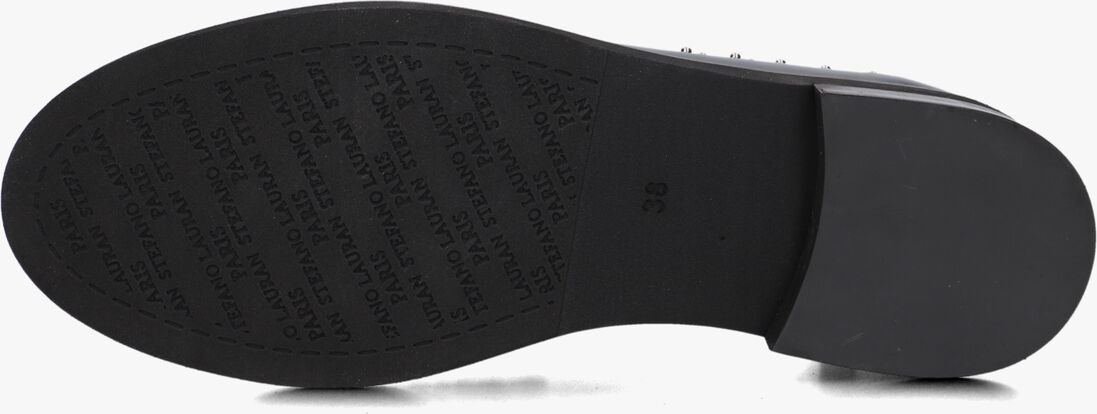 zwarte stefano lauran loafers 12095