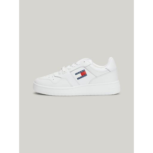 Tommy Hilfiger Retro Basket Sneakers, White, 41